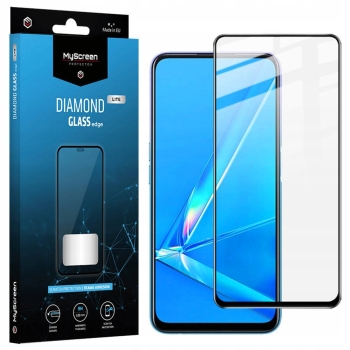 Szkło Hartowane MyScreen DIAMOND GLASS LITE edge Full Glue - Samsung A34 - Black